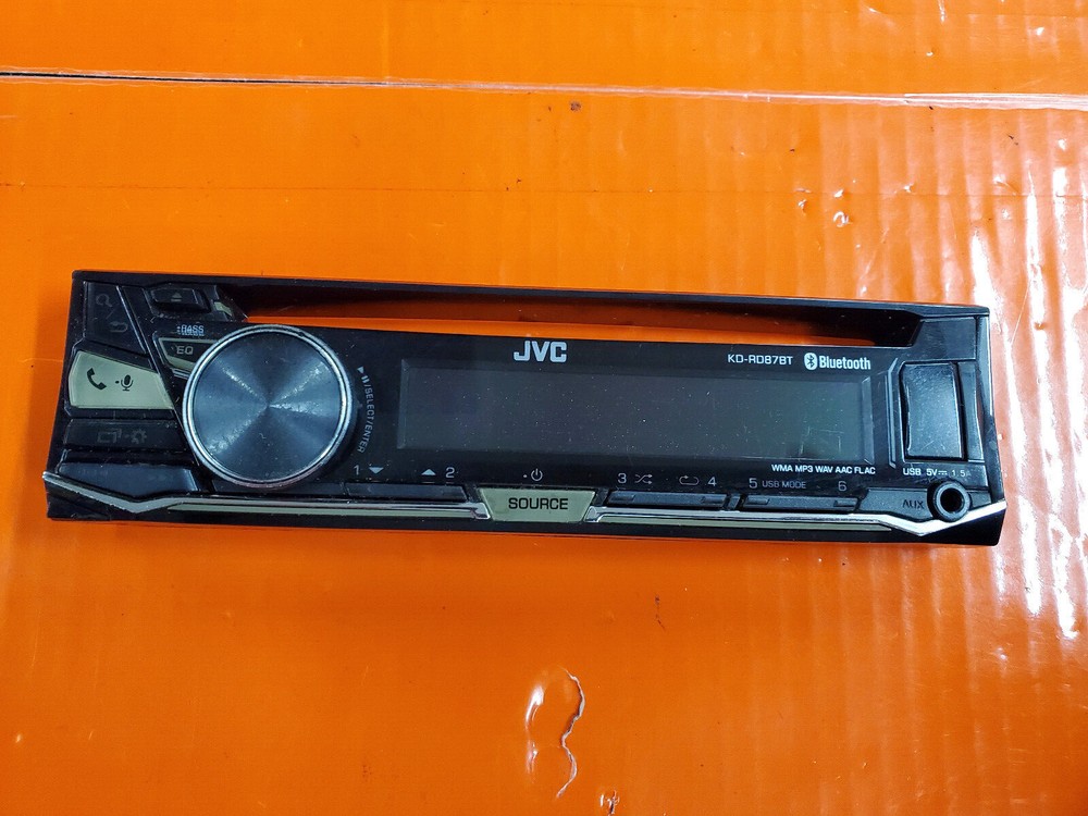 jvc kd-rd87bt Faceplate  Tested Good