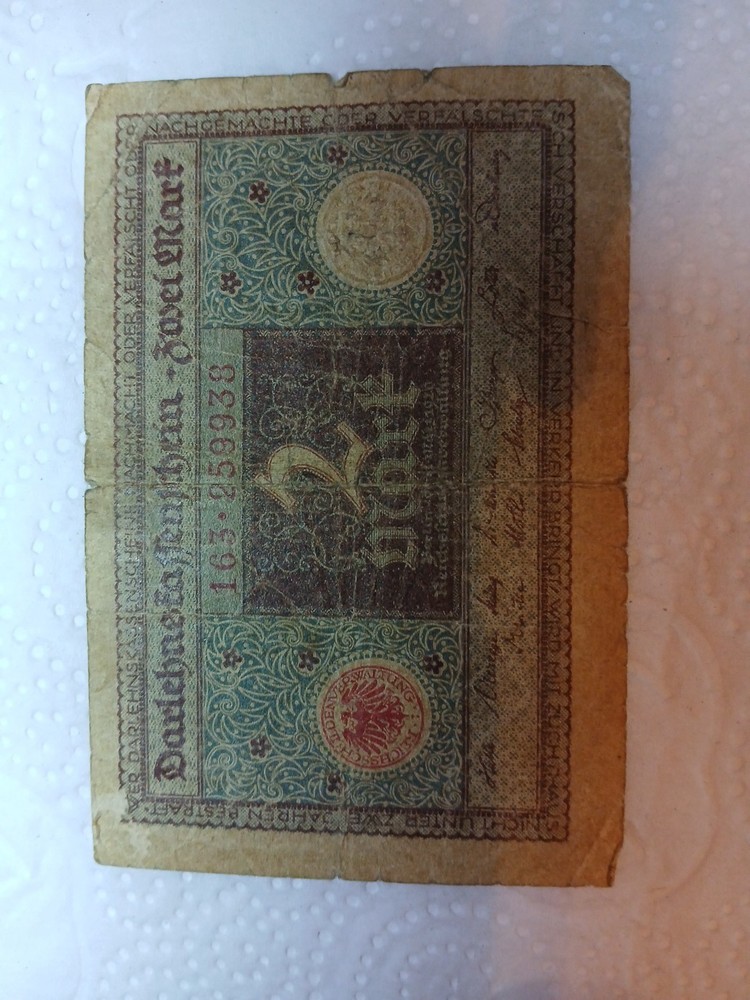 2 Mark Darlenskavffen-Zwei Mark 1920