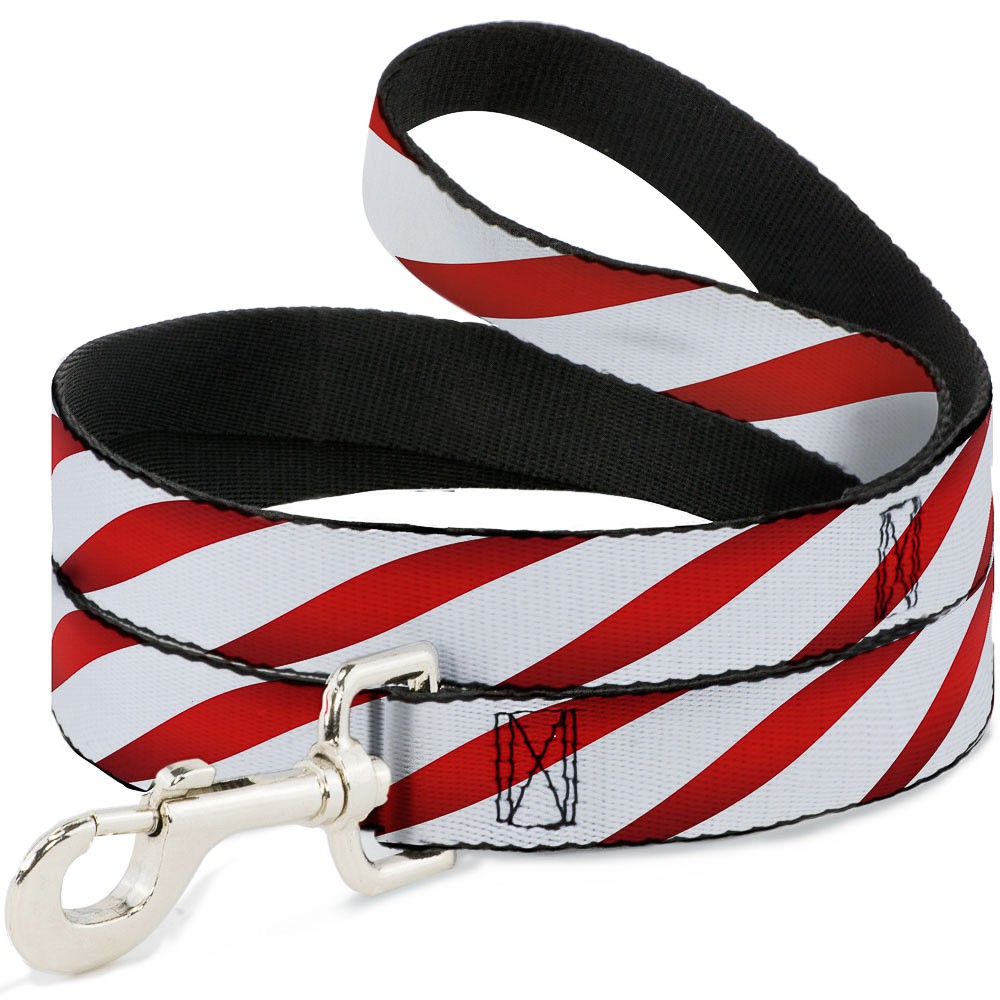 Dog Leash Candy Cane NARROW 0.5"
