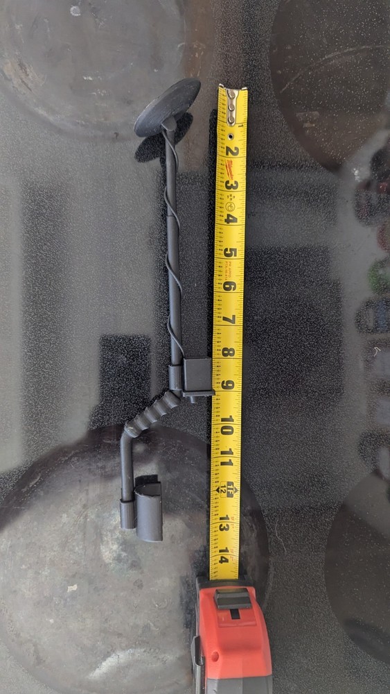 Custom 3D Printed Metal Detector Black Plastic For Detectorists