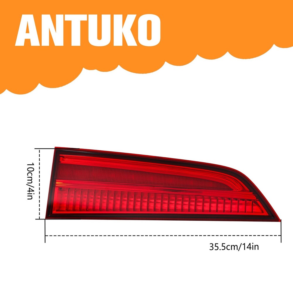 Left Inner Rear Light Assembly for Pilot 2016-2018 Red