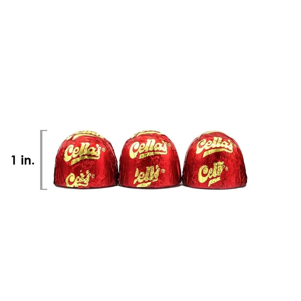 Cella's Milk Chocolate Covered Cherries 2.25 Pound 72 Count