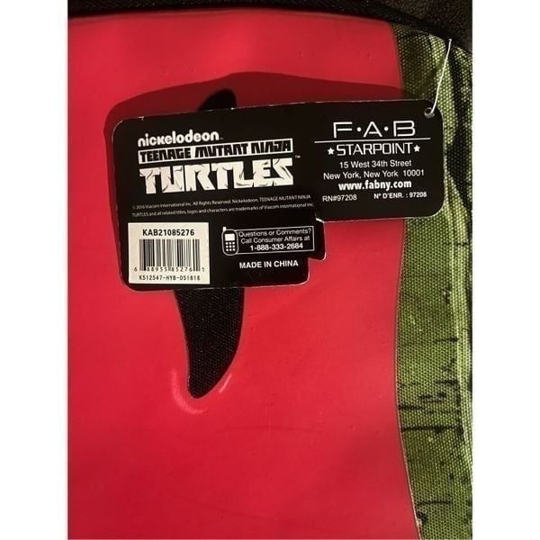 TMNT Mojo Backpack NWT