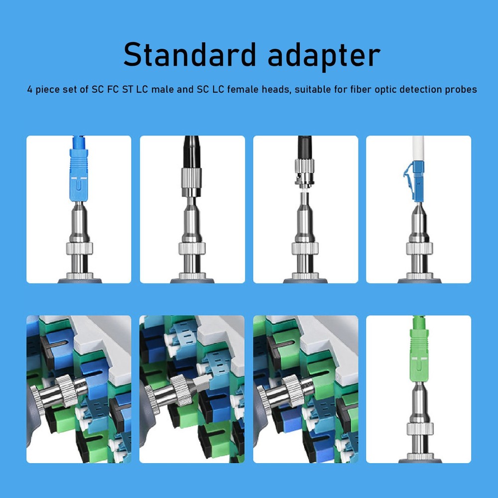 Efficient 400X Optical Fiber End Face Inspector Tip For Enhanced Network Perform