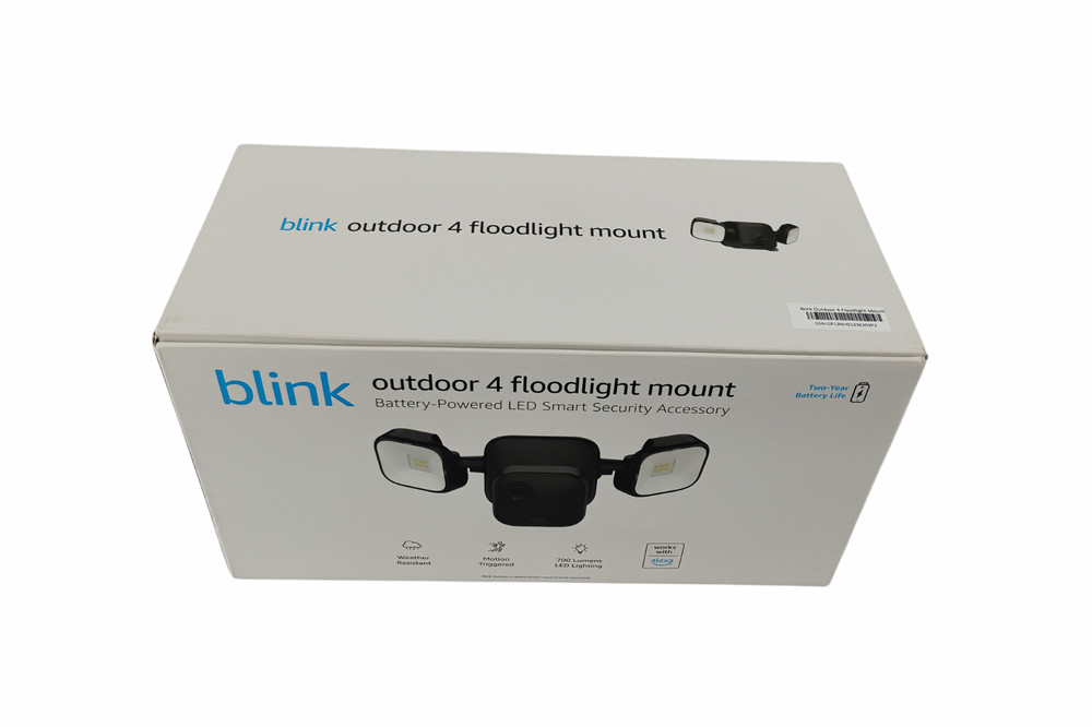 Blink Outdoor 4 Floodlight Mount Battery Powered LED Smart Security Accessory