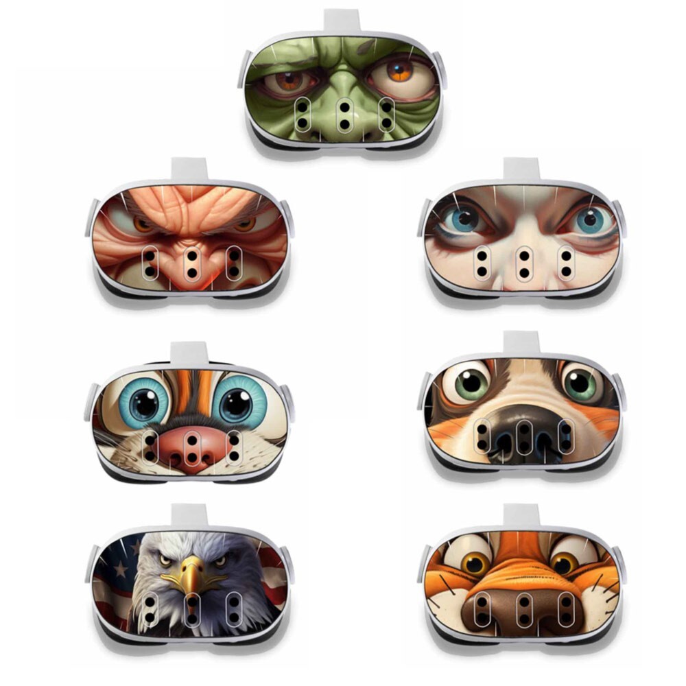 Alien Encounter Decal Compatible with Meta Quest 3 Headset Protective Decal