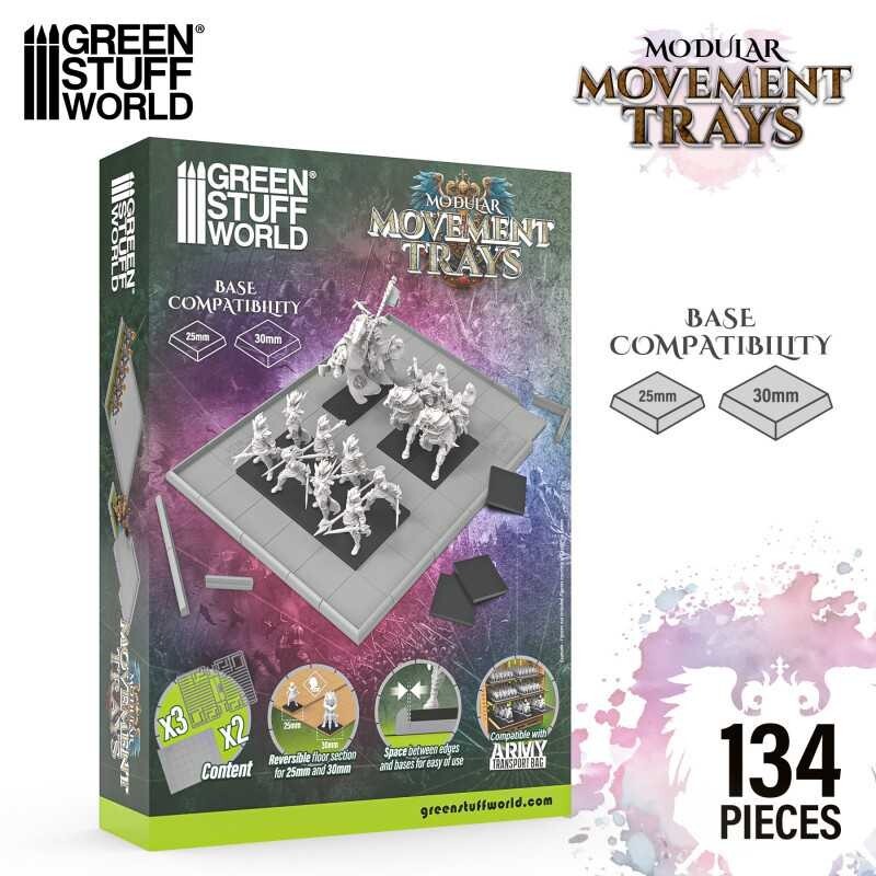 Modular Movement Trays - compatible with Warhammer Fantasy