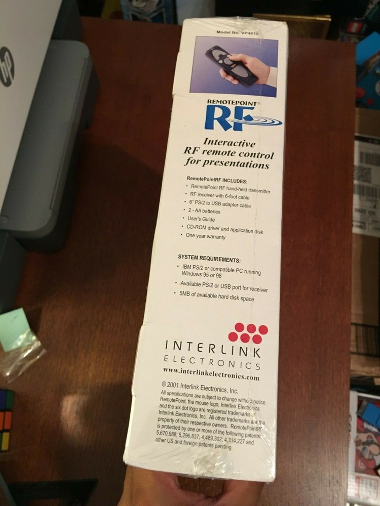Presentation Remote Control Interactive RemotePoint RF VP4810 Brand New Sealed