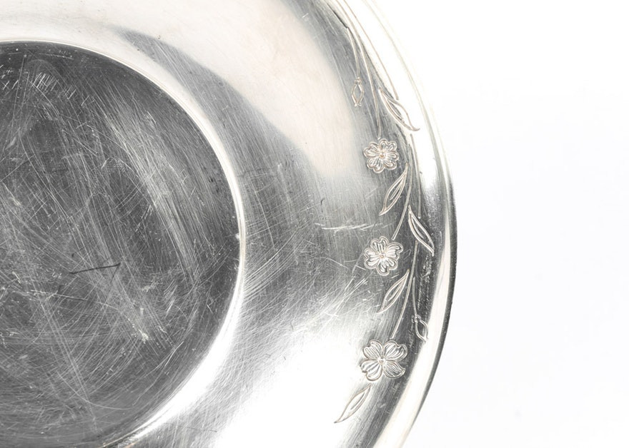 Silver Plated "Springtime" #9394 Tray