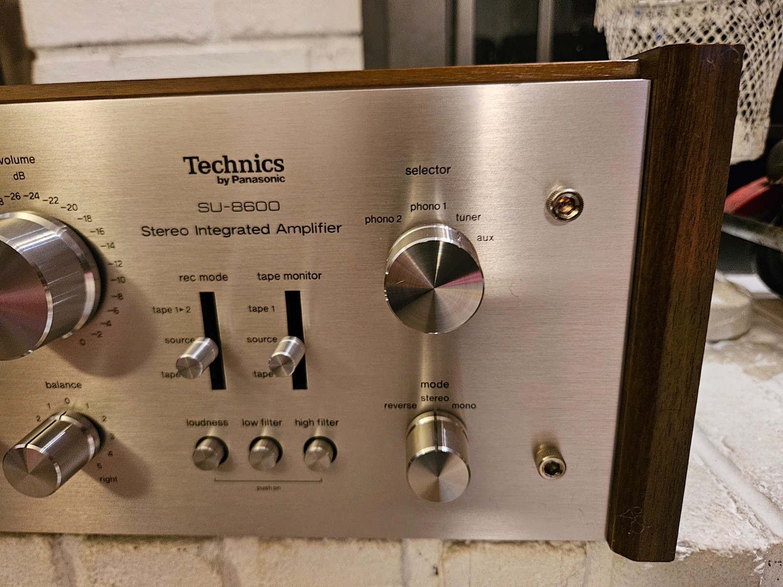 Technics SU-8600 Integrated Amplifier - Fully Serviced, recapped, LED