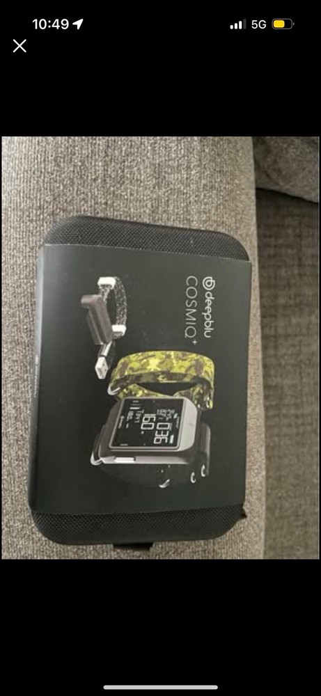 Deepblu Cosmiq+ SCUBA Dive Computer - NEW