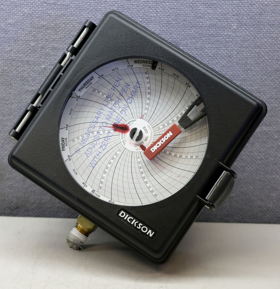 Dickson PW470 4” Pressure Chart Recorder New
