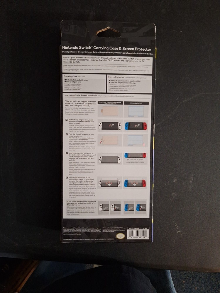 Nintendo Case & Screen Protector for Switch - Splatoon 3 Edition