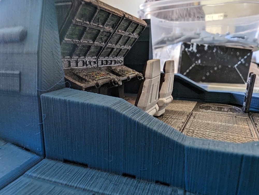 Beta Centauri Spaceship | 2nd Dynasty | Sci-fi Miniature | 28mm