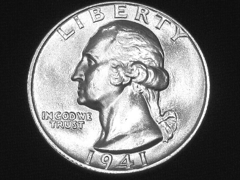 1941 Washington Quarter --- Very Choice Uncirculated