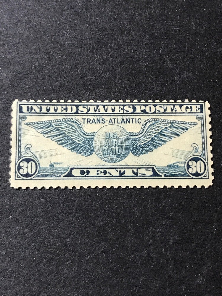 Scott#C24 Winged Globe 30¢ Blue MNH