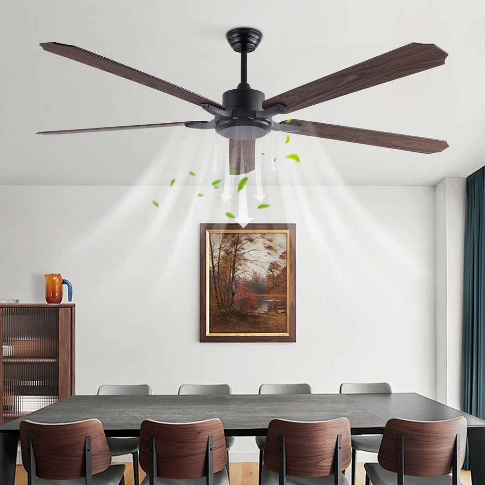 72 Inch Ceiling Fan, Ceiling Fan with Remote Control, Ceiling Fan