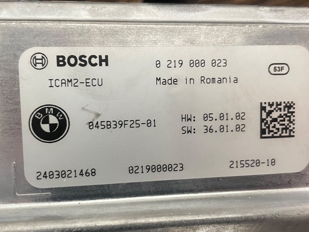 BMW Audio Sound System Amplifier Module W/ Surround View Camera Computer Control