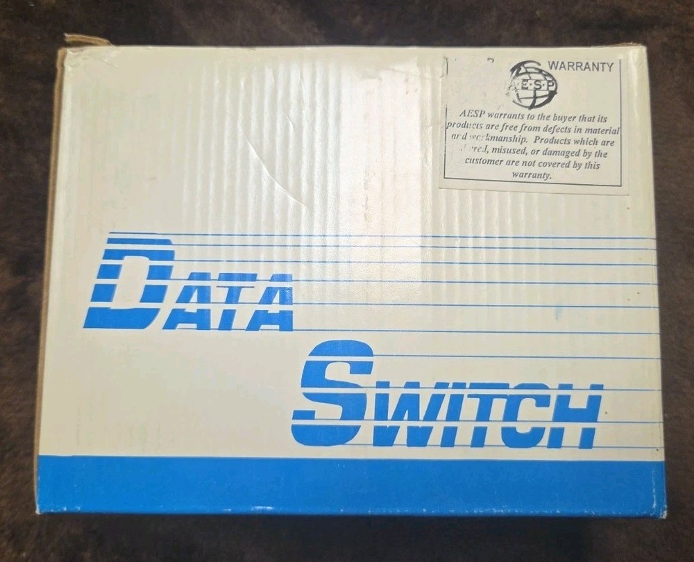 AESP NEW Data Transfer A-B-C-D Switch Box SEL & PRL Printer DB25-4