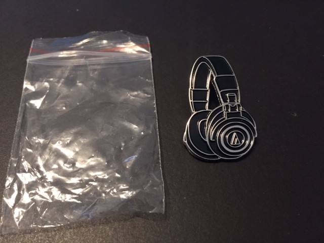 Audio-Technica Factory Headphone Pin
