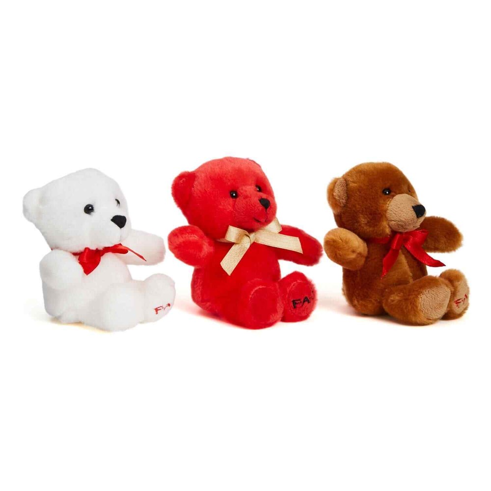 FAO SCHWARZ 3PK Plush Mini Bear Set