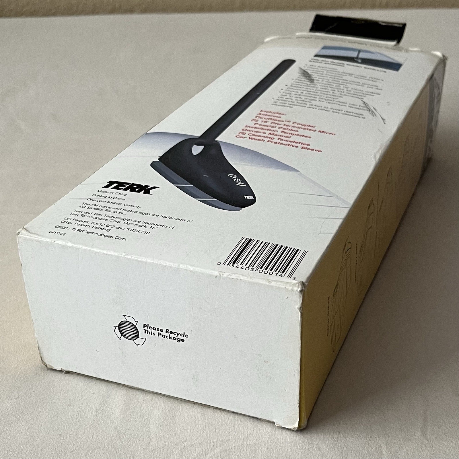 Terk XM Car Glass (ThruGlass) Mount Satellite Radio Antenna TRK-SR1 | Open Box