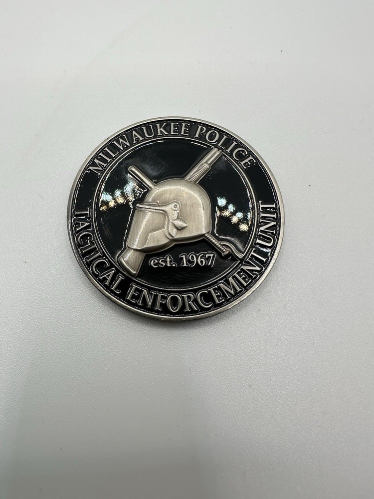 Milwaukee Tactical Response Unit Challenge Coin