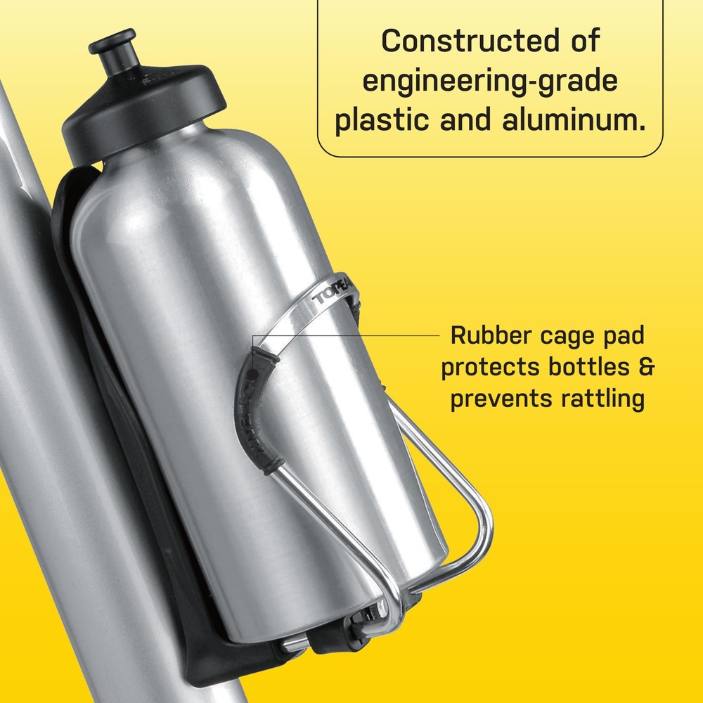 Adjustable Bike Water Bottle Cage for Secure Hydration on Rides