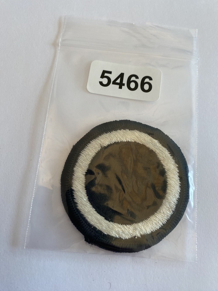 US Army 1st Corps White Black Circle INV5466