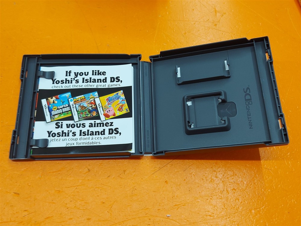 ⭐️⭐️⭐️⭐️⭐️ **EMPTY Game Case** Nintendo DS Yoshi Island DS