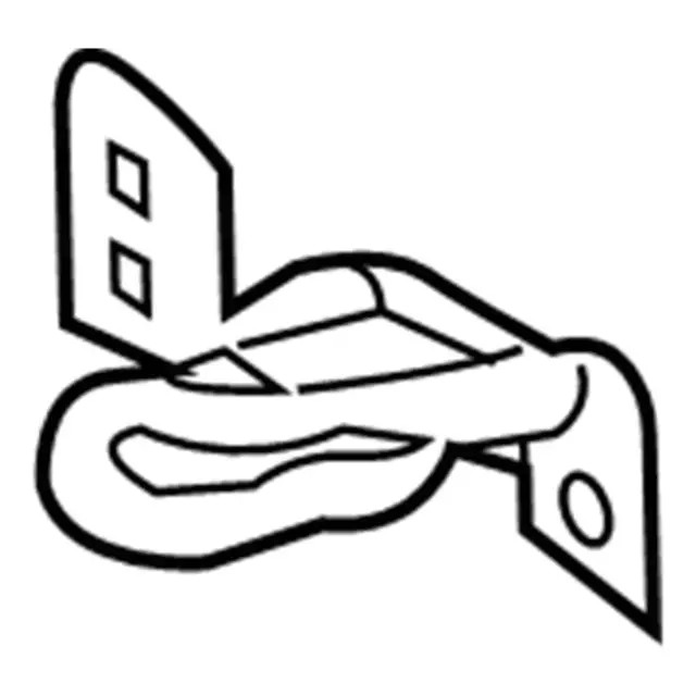 Genuine Ford Tow Hook HC3Z17A954B