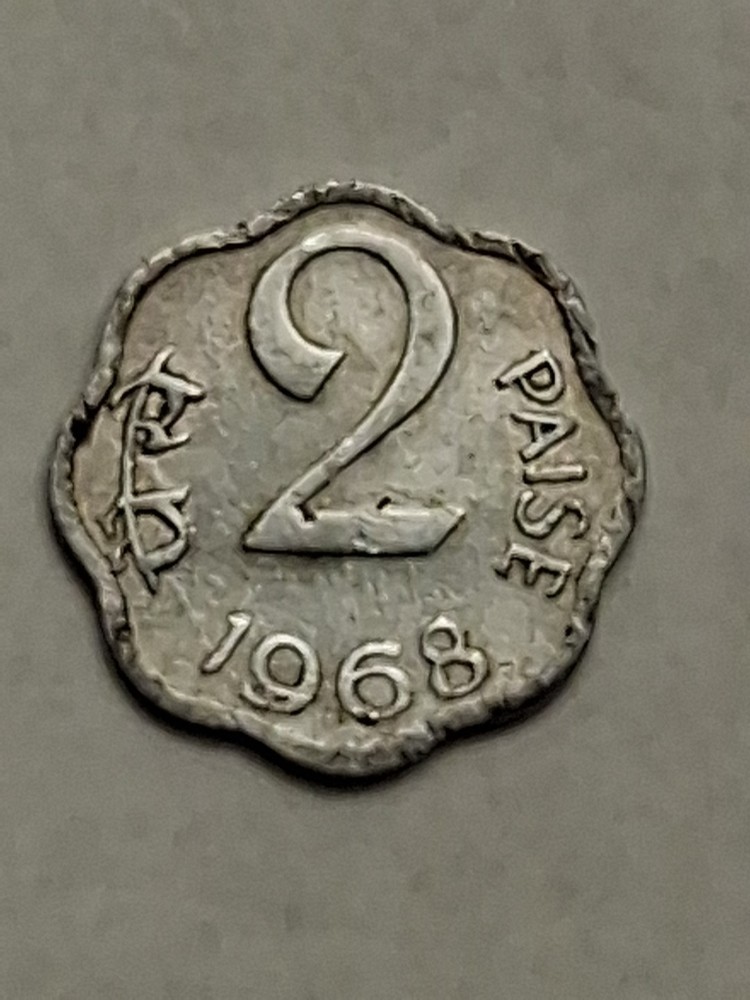 1968 India 2 Paise -coin