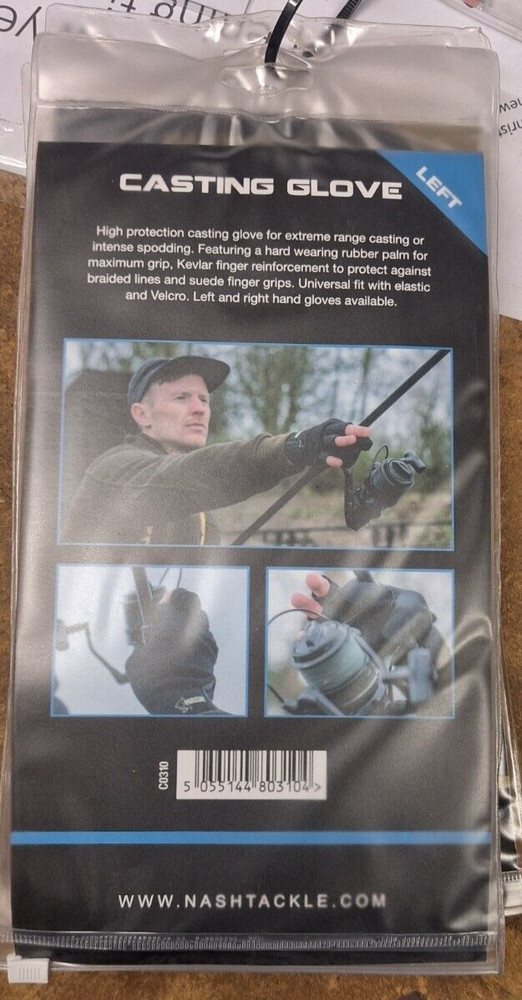 Nash Tackle LEFT HAND Casting Glove C0310