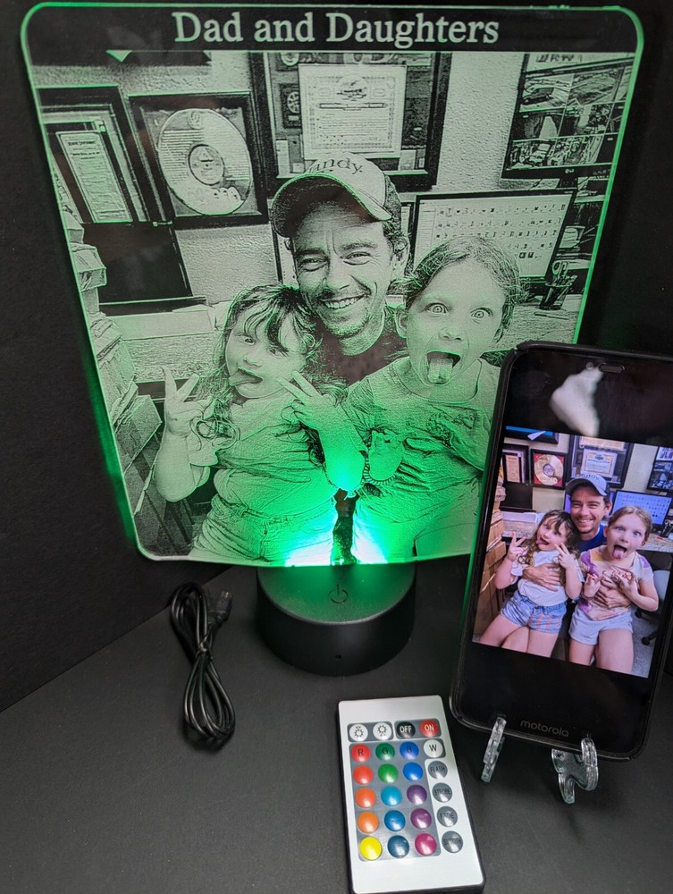 Custom with your Photo and Message Large Customizable L.E.D. Sign Display