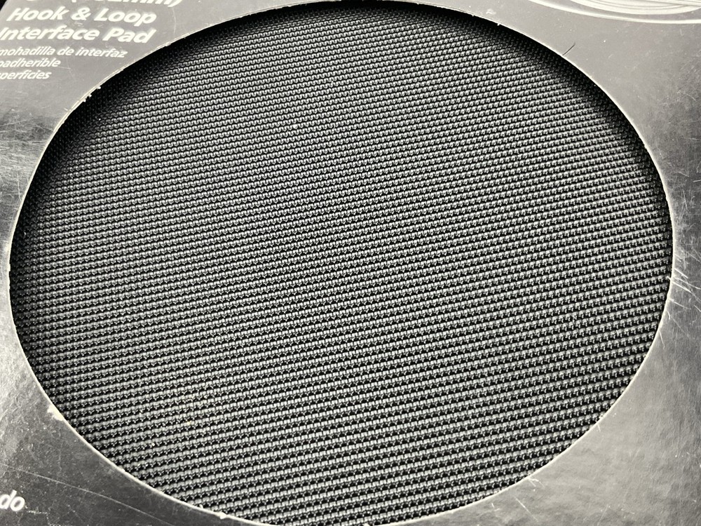 (5) Finish 11127 Hook & Loop Sanding Disc Buffer Soft Interface Backing Pad, 6"