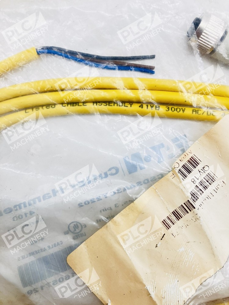 Eaton CSDS4A3CY2202 Sensor Connection Cable 3-Pin Sensor Cordset