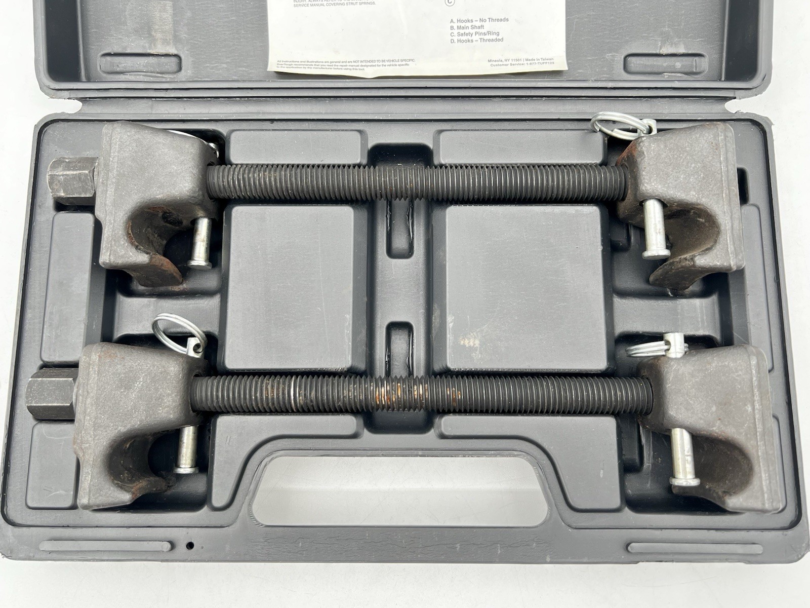 Evertough 67051 MacPherson Strut Spring Compressor Set