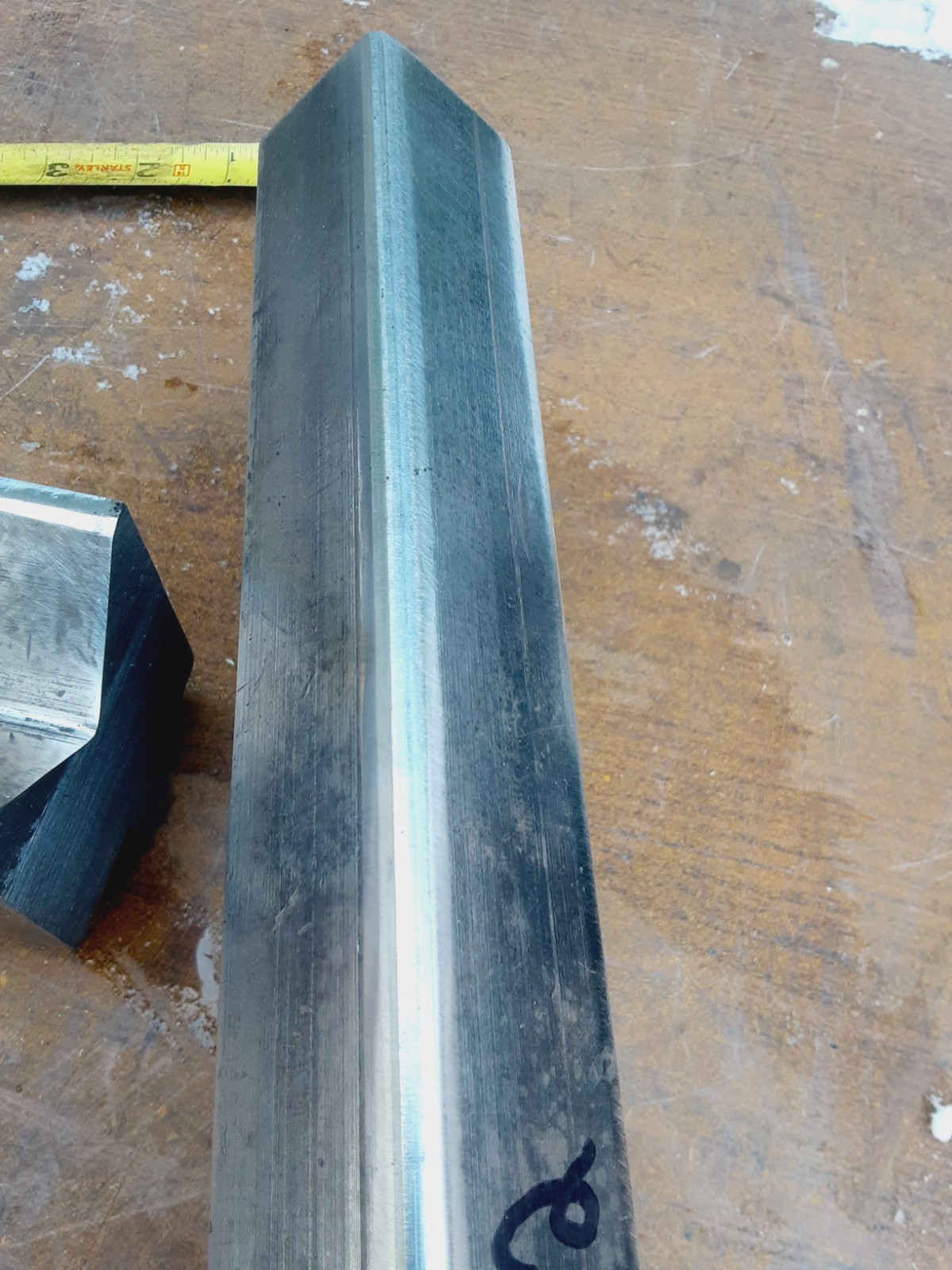 2" wide opening 89 degree 36" 12 L Press Brake Lower upper Tooling Vee V Forming