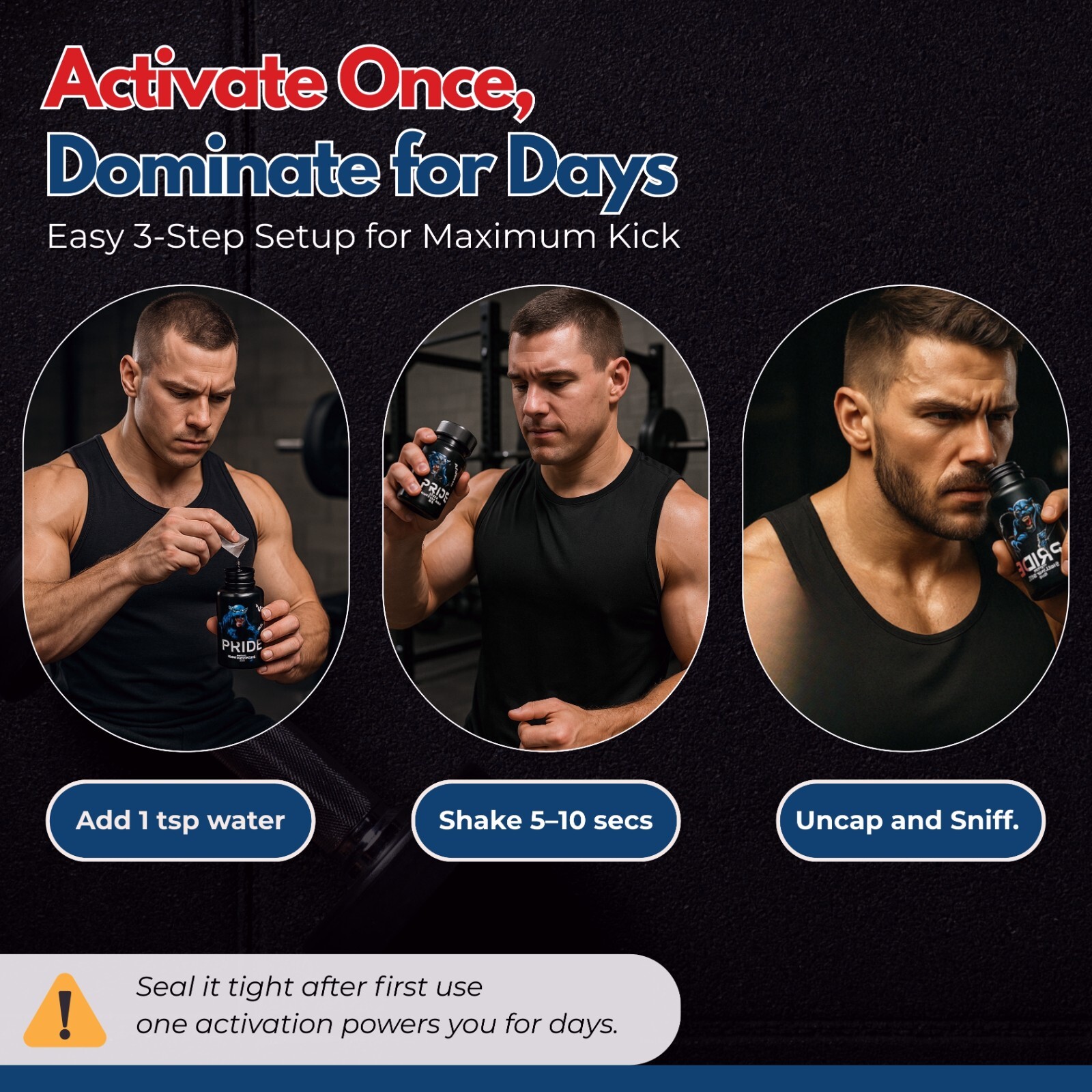 The Strongest Water Activated Smelling Salts New with Free Shipping