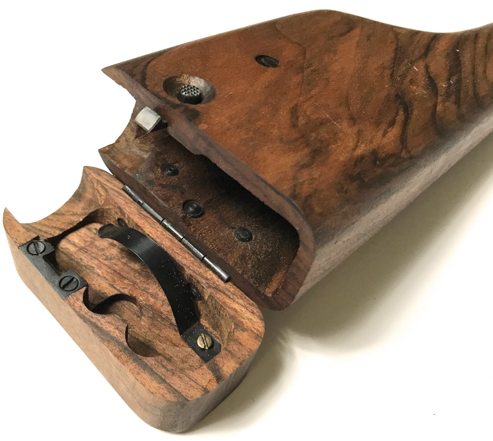 WWI WWII GERMAN C96 BROOM HANDLE MAUSER PISTOL WOODEN HOLSTER