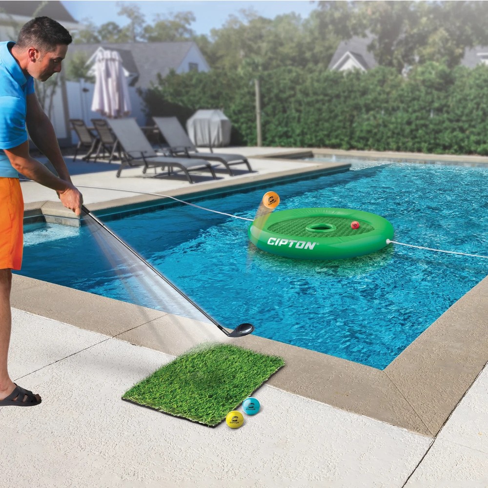 Cipton 2-in-1 Golf and Dart Pool Set