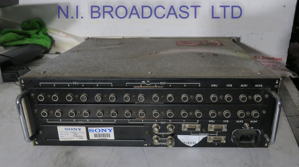 Sony cnu camera command network unit for MSU / CCU / RCP (12 channel)