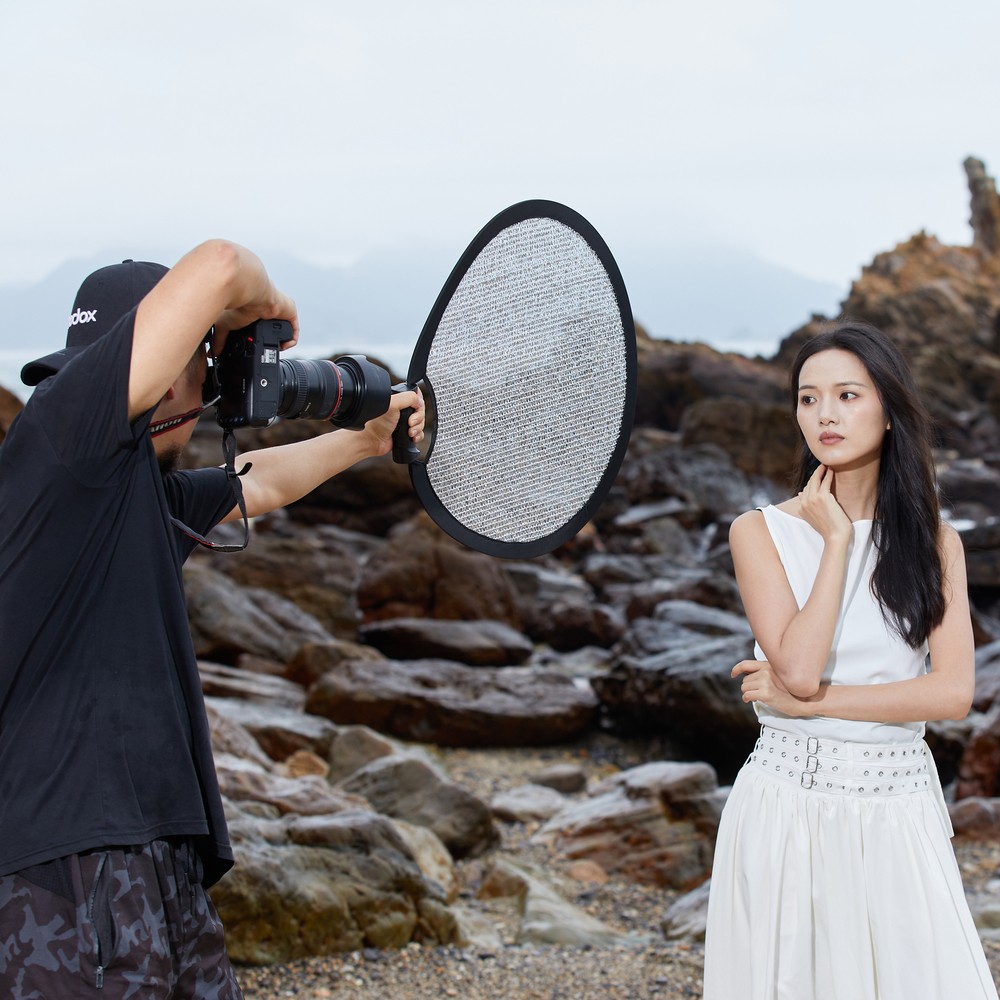 Godox W-RFT55 55cm Portable Collapsible Windproof Studio Light Reflective Board