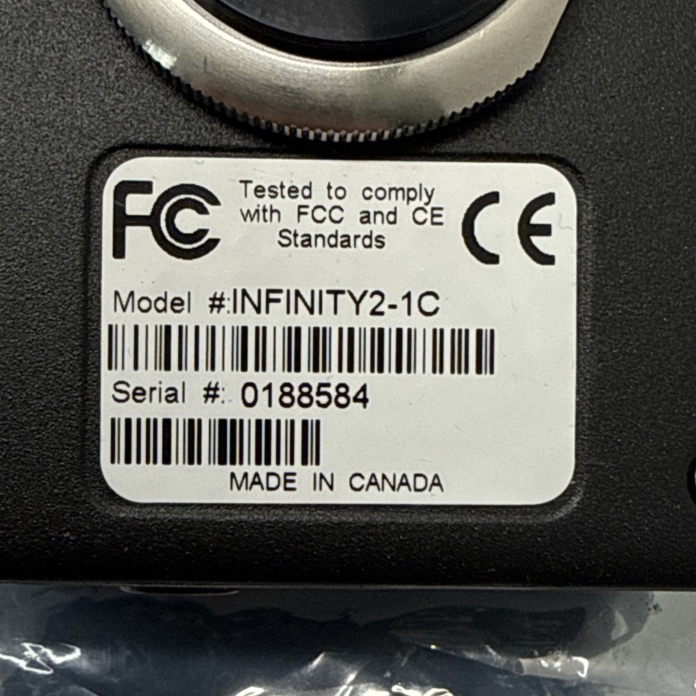 NEW Lumenera INFINITY2-1C Infinity 2 Microscope Camera 1/2” Color CCD Sensor NIB