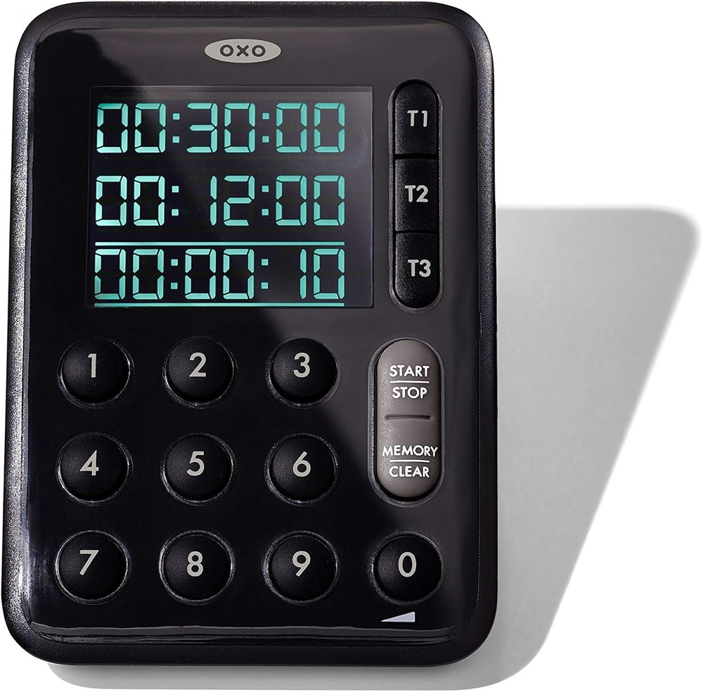 Good Grips Digital Triple Kitchen Timer - Black