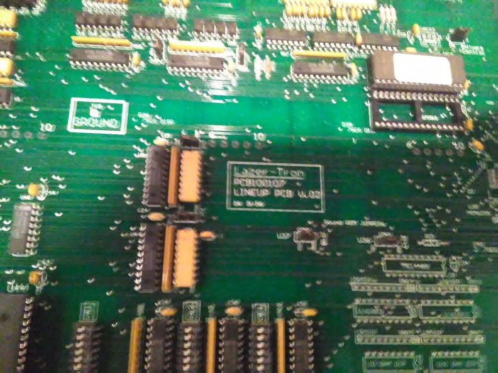 twister lasertron arcade main pcb