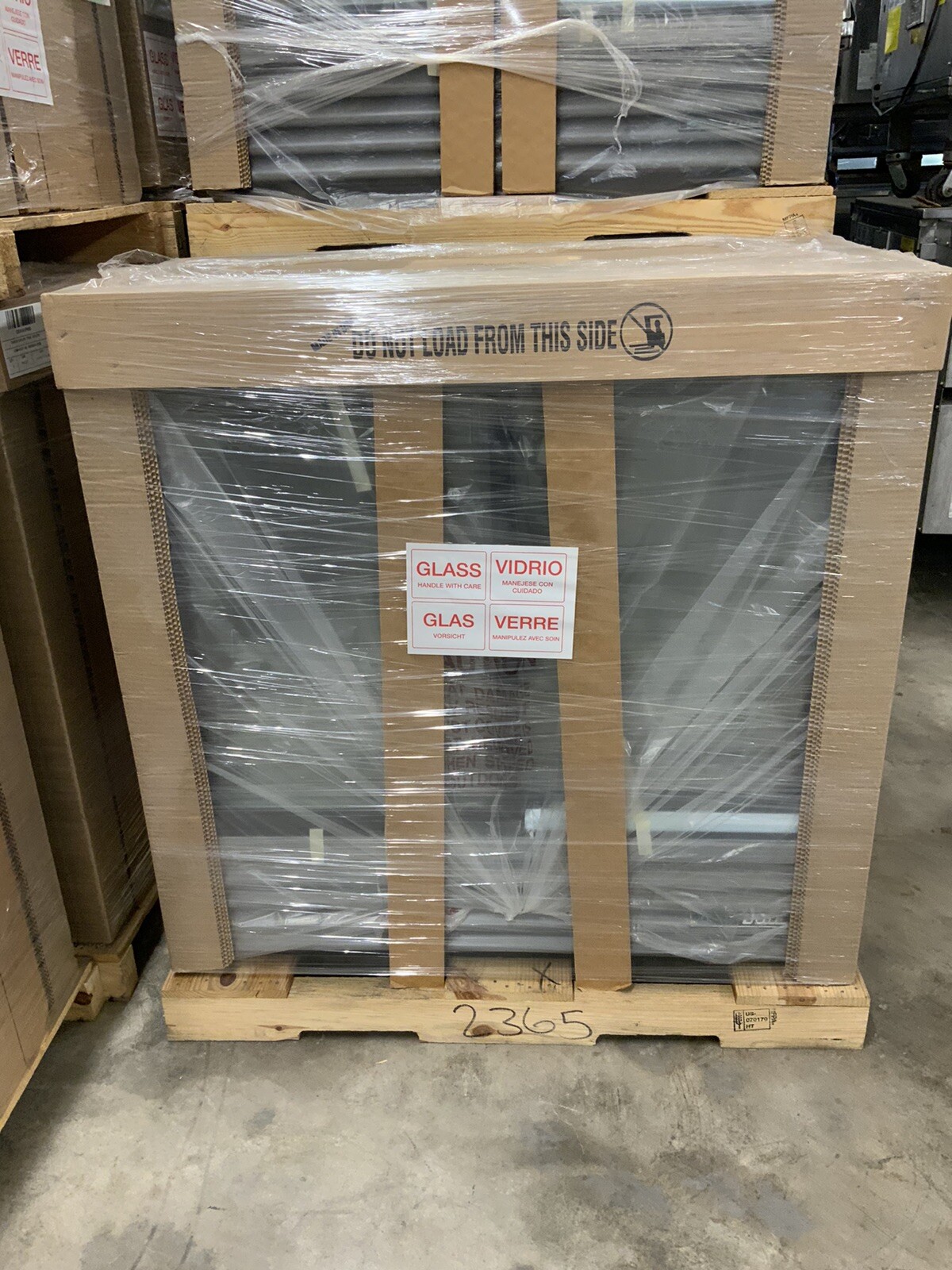 NIC True GDM-41CPT-48 sliding glass door drink refrigerator cooler GDM-41