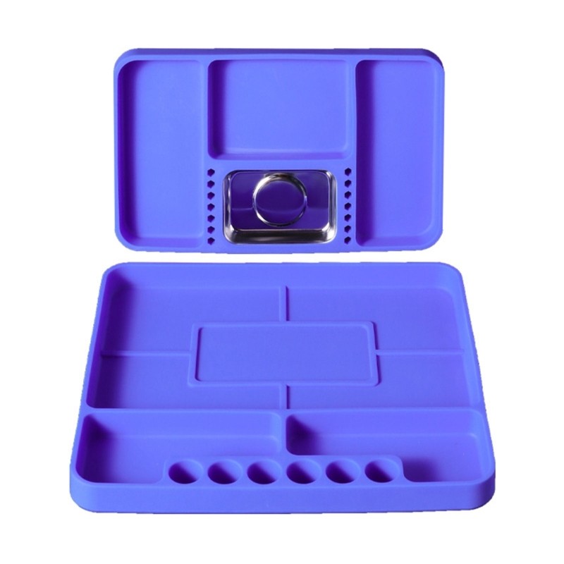 High Temperature Resistant Silicone Tray Mat For Secure Tool Storage Maintenance