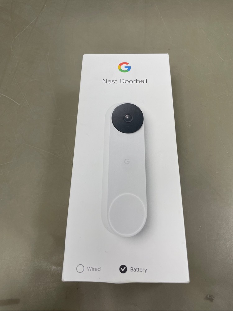 Google Nest Doorbell Battery White 2