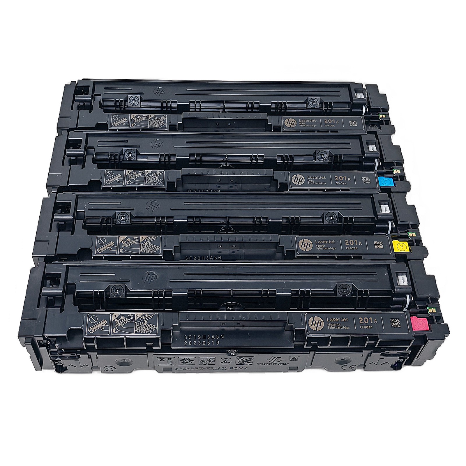 4PK Toner For HP 201A CF400A Color LaserJet Pro MFP M277dw M277c6 M252dw M274n